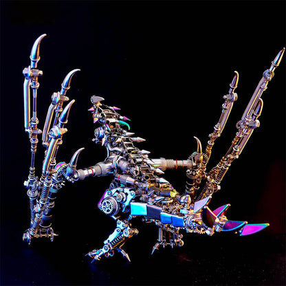 Western Dragon Cyberpunk 3D Metal Puzzle Model Kit 1300+ PCS